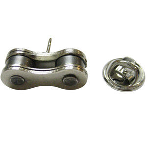 Bicycle Chain Design Lapel Pin